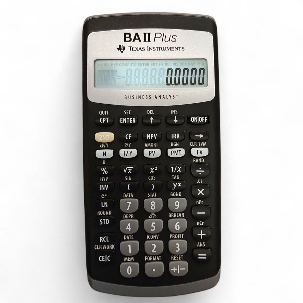 Texas Instruments BA II Plus Financial Calculator Business Analyst Tested Works